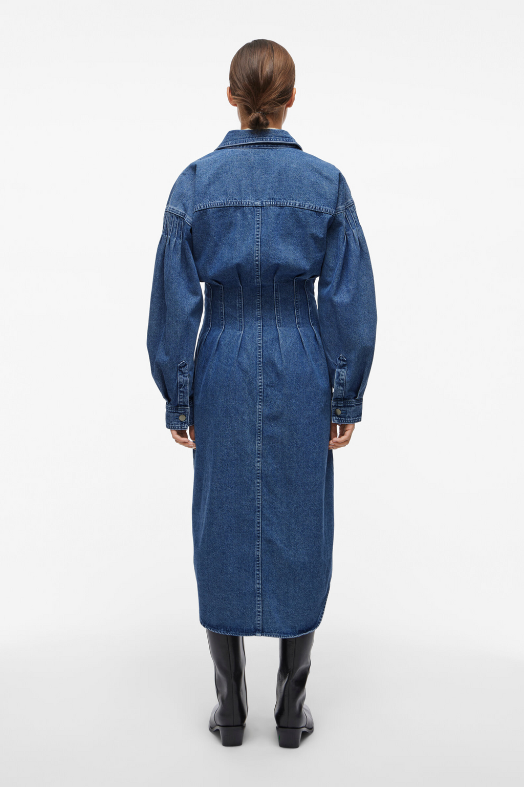 ROUAnneliese L/S shirt denim dress