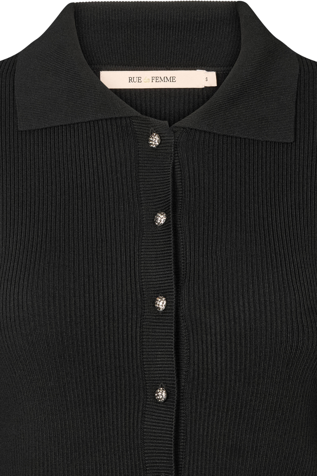 Hyacinth knit cardigan | Black