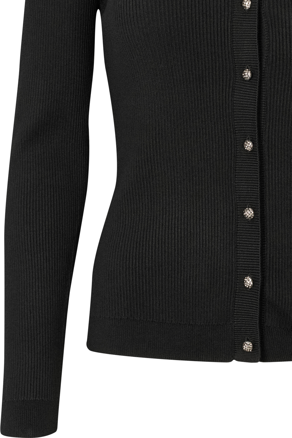 Hyacinth knit cardigan | Black