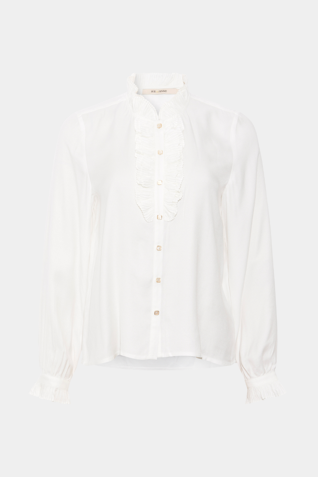 skjorte, shirt, bluse, guldknapper, flæse, flæser, detaljer, hvid, fin, smuk, elegant, klassisk, feminin, pæn, rå, cool, sej, unik, musthave, hverdag, fest