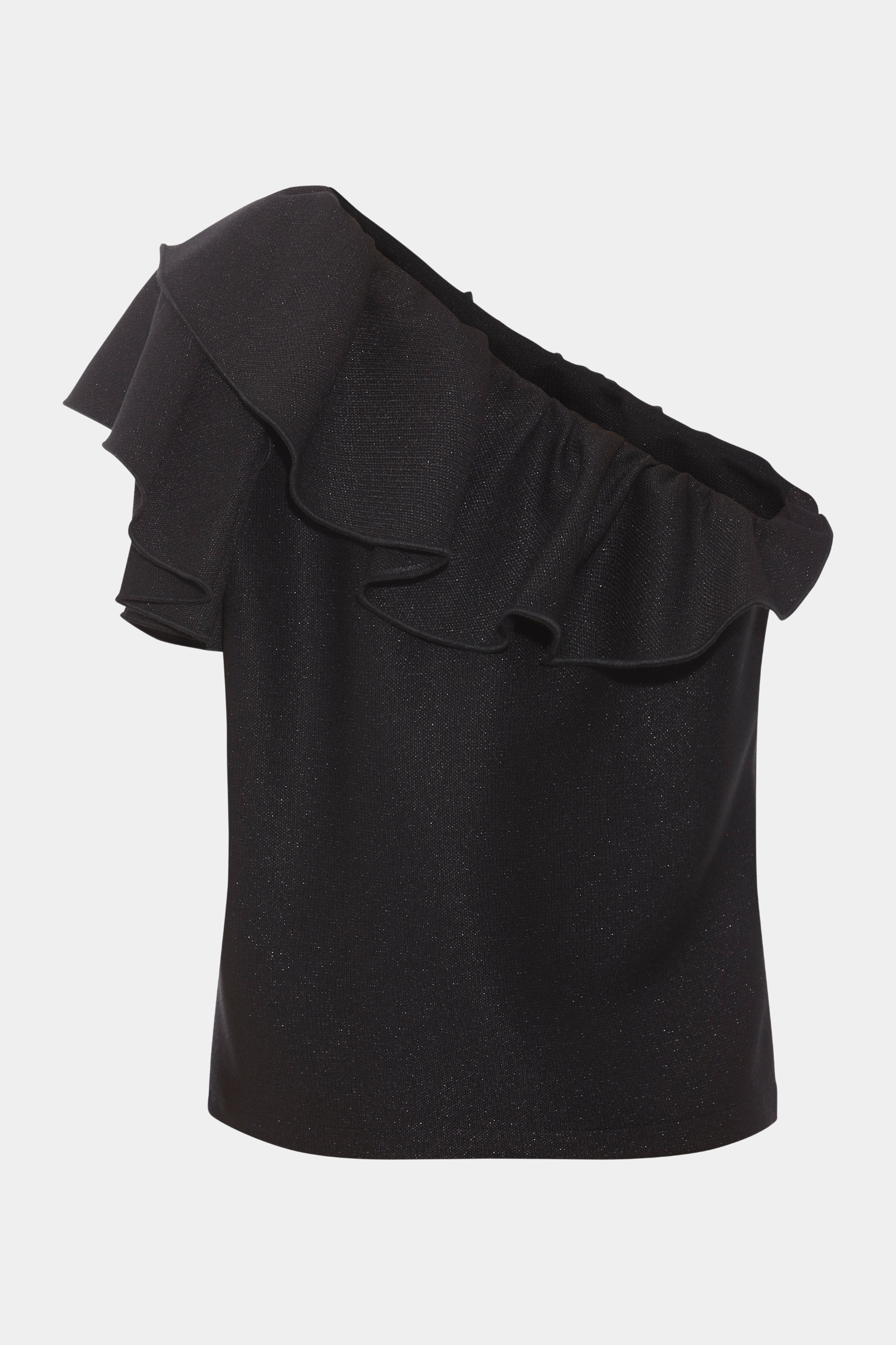 Diony top, black glitter
