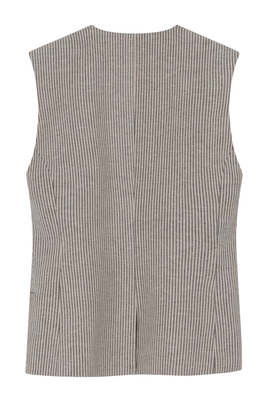 Juell striped linen waistcoat