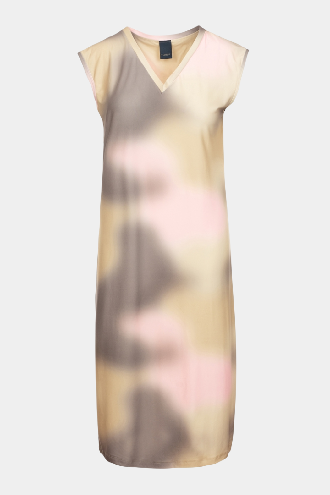 kjole, dress, tiedye, colorsplash, watercolor, farver, mircofiber, let, lang, slids, fin, smuk, elegant, klassisk, feminin, rå, cool, sej, unik, musthave, hverdag, fest