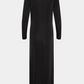 kjole, dress, sort, rynk, rynker, viskose, stram, tætsiddende, fin, smuk, elegant, klassisk, feminin, pæn, rå, cool, sej, unik, musthave, hverdag, fest
