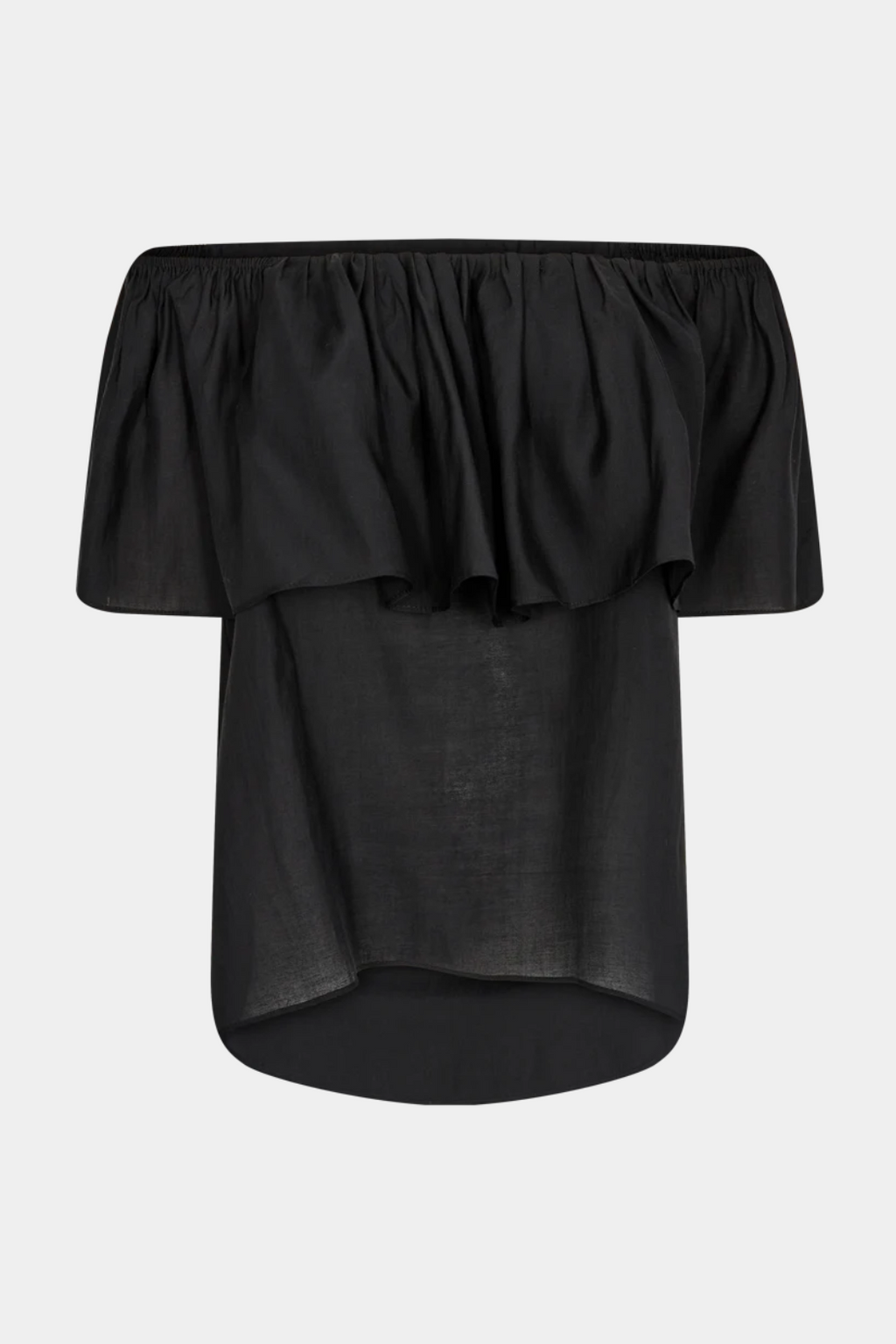 CMMolly off shoulder blouse, black