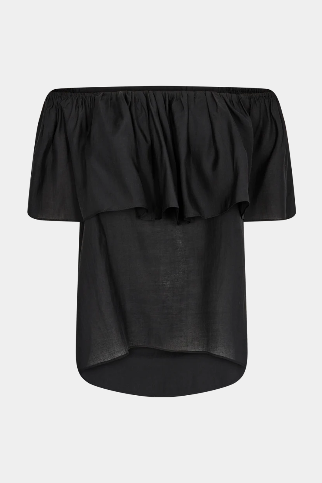 CMMolly off shoulder blouse, black