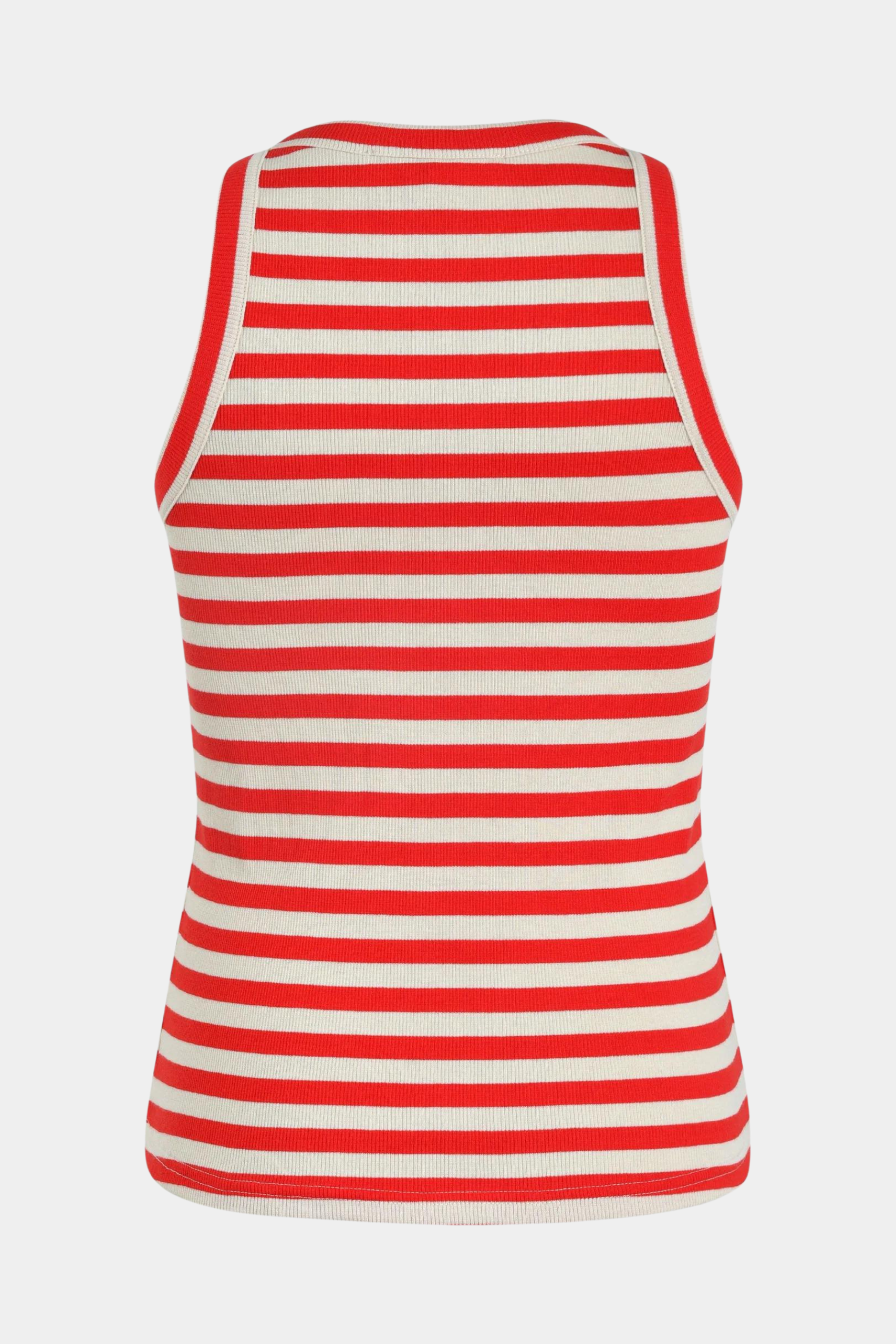top, overdel, bluse, tanktop, striber, stribet, rød, hvid, let, blød, fin, smuk, elegant, klassisk, feminin, pæn, rå, cool, sej unik, musthave, hverdag, fest