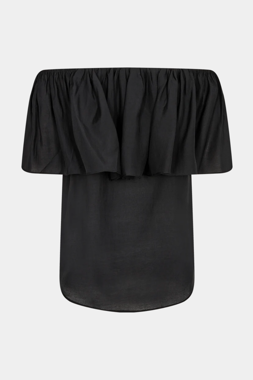 CMMolly off shoulder blouse, black