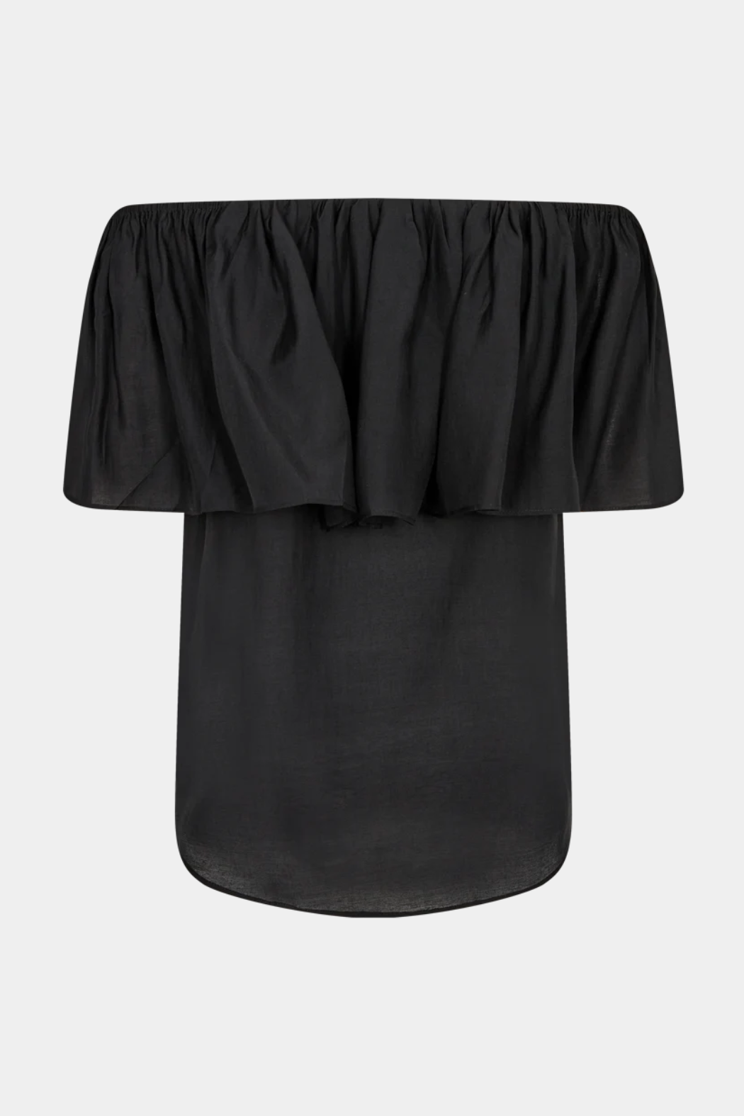 CMMolly off shoulder blouse, black