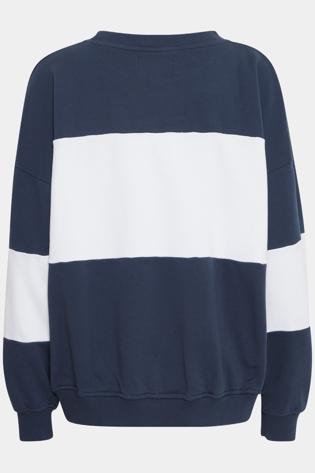 sweat, sweatshirt, bluse, overdel, pullover, retro, ball, tryk, logo, colorblok, sort, hvid, fin, smuk, elegant, klassisk, feminin, pæn, rå, cool, sej, unik, musthave, hverdag, fest