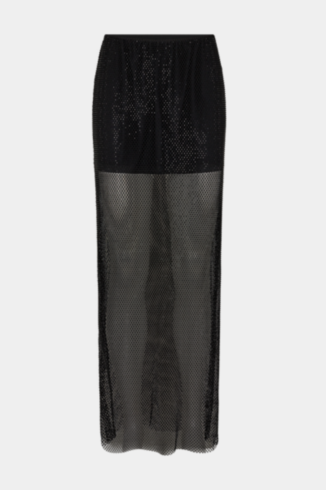 nederdel, skirt, maxiskirt, lang, underskørt, net, sten, similisten, glimmer, glitter, luksus, eksklusiv, fin, smuk, elegant, klassisk, feminin, pæn, rå, cool, sej, unik, musthave, hverdag, fest, sort, black