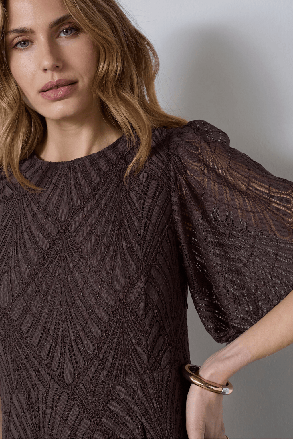 LetiCC lace maxi dress