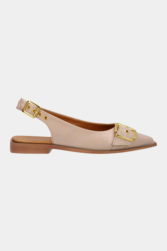 Forudbestilling - Want Go, beige patent leather
