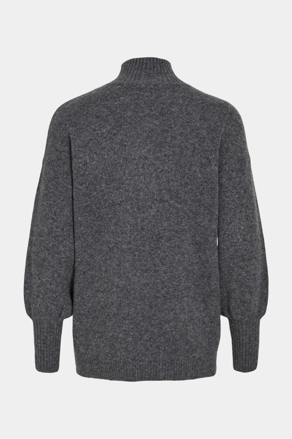 strik, knit, højhals, højhalset, rib, oversize, løs, grå, mørkegrå, melange, fin, smuk, elegant, klassisk, feminin, pæn, rå, cool, sej, unik, musthave, hverdag, fest