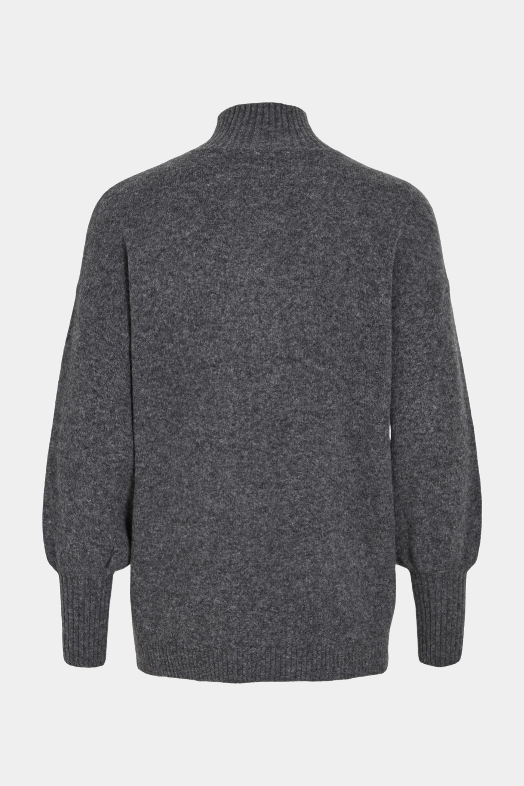 strik, knit, højhals, højhalset, rib, oversize, løs, grå, mørkegrå, melange, fin, smuk, elegant, klassisk, feminin, pæn, rå, cool, sej, unik, musthave, hverdag, fest