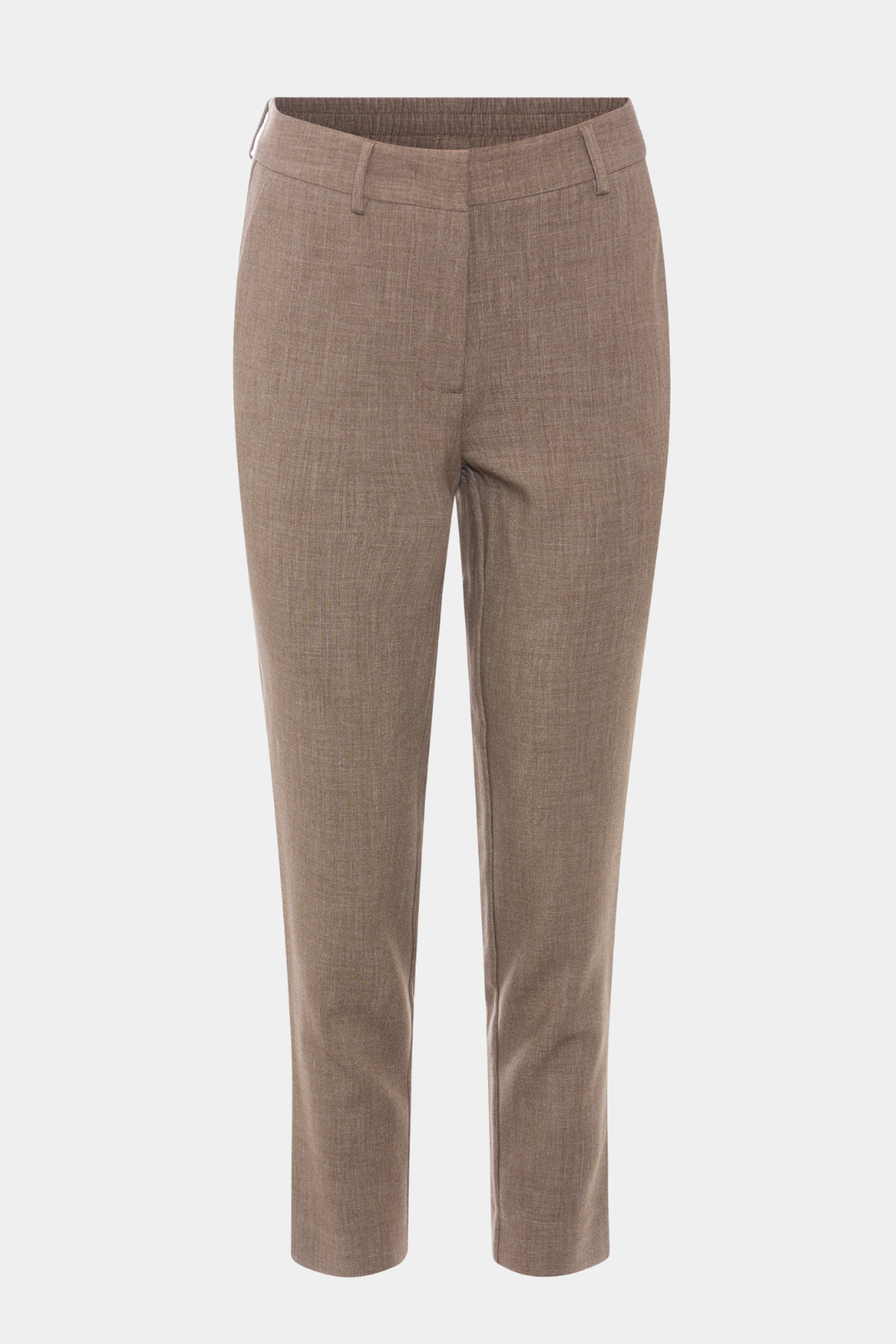 Buks, pants, brun, teak, melange, fin, smuk, elegant, klassisk, hverdag, fest, pæn, rå, cool, sej, unik.