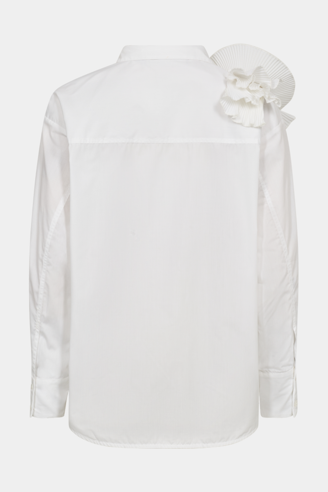 CMPleat frill shirt