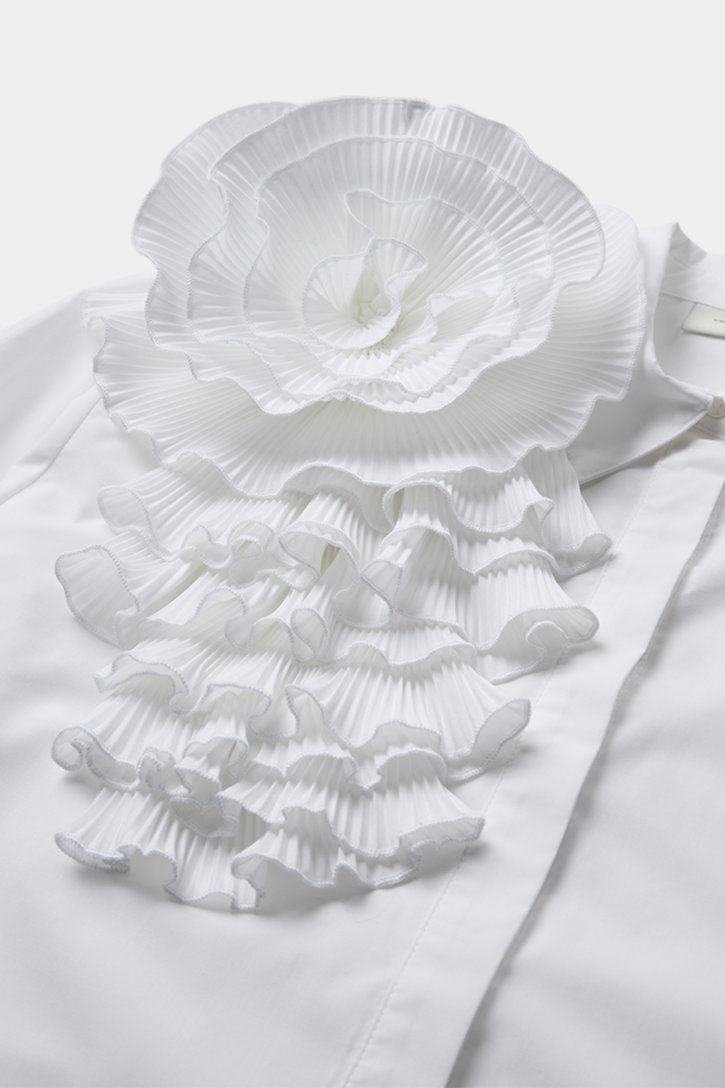 CMPleat frill shirt