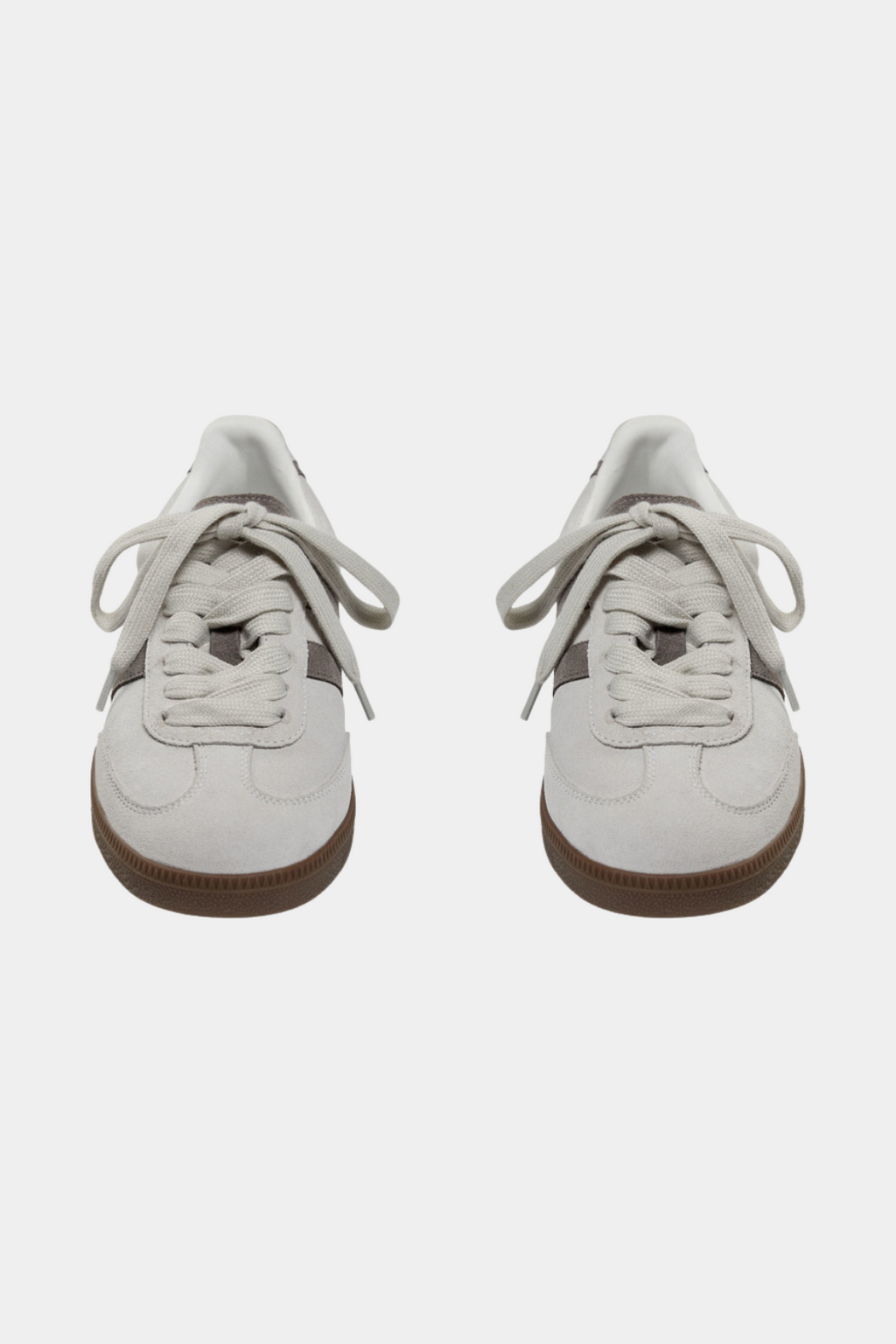 Sneaker, sneakers, kondisto, trainers, tennissko, ruskind, skind, flade, bløde, snørerbånd, grå, brune, beige, fin, smuk, elegant, klassisk, feminin, pæn, rå, cool, sej, unik, musthave, hverdag, fest