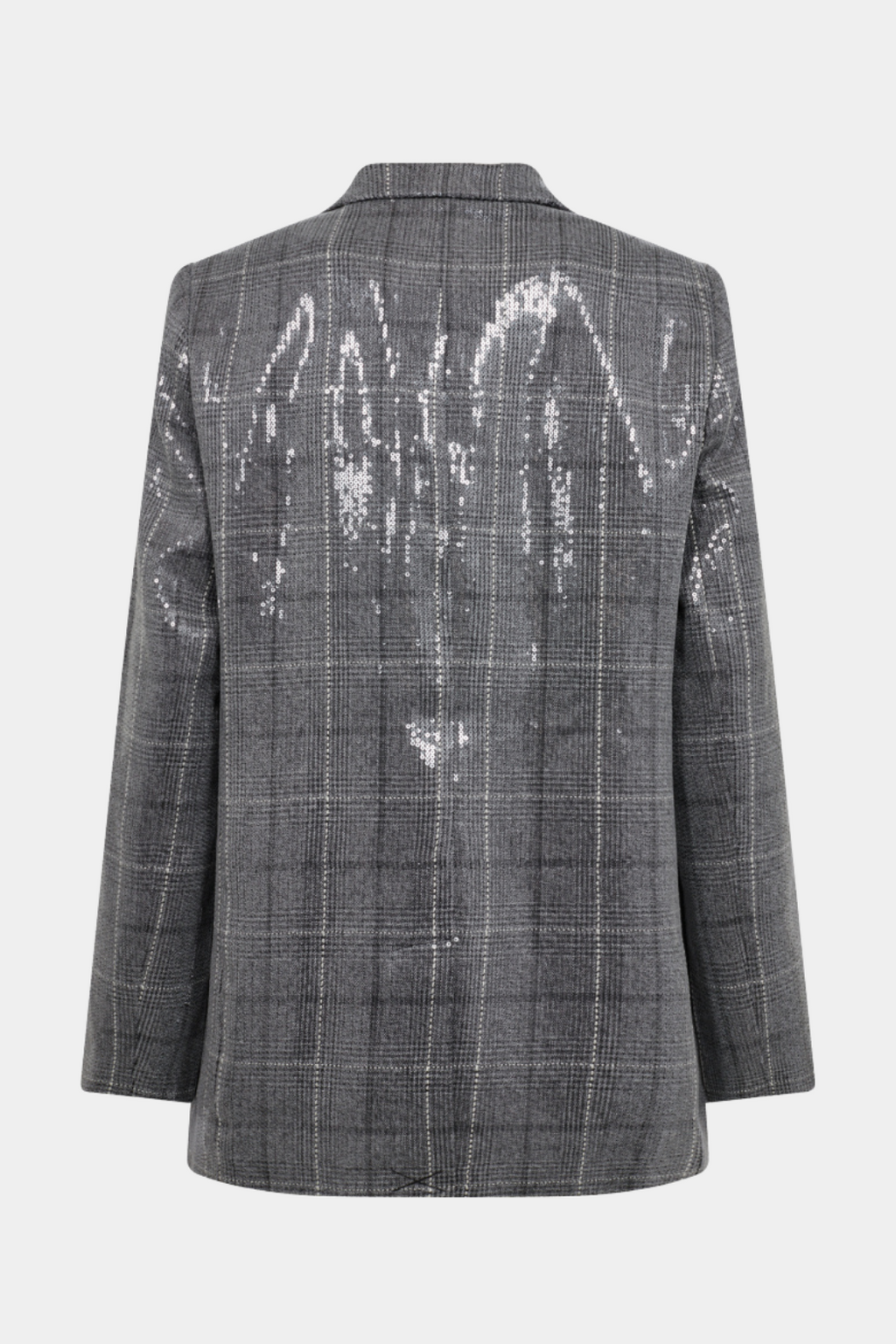 CheckCC sequin single blazer