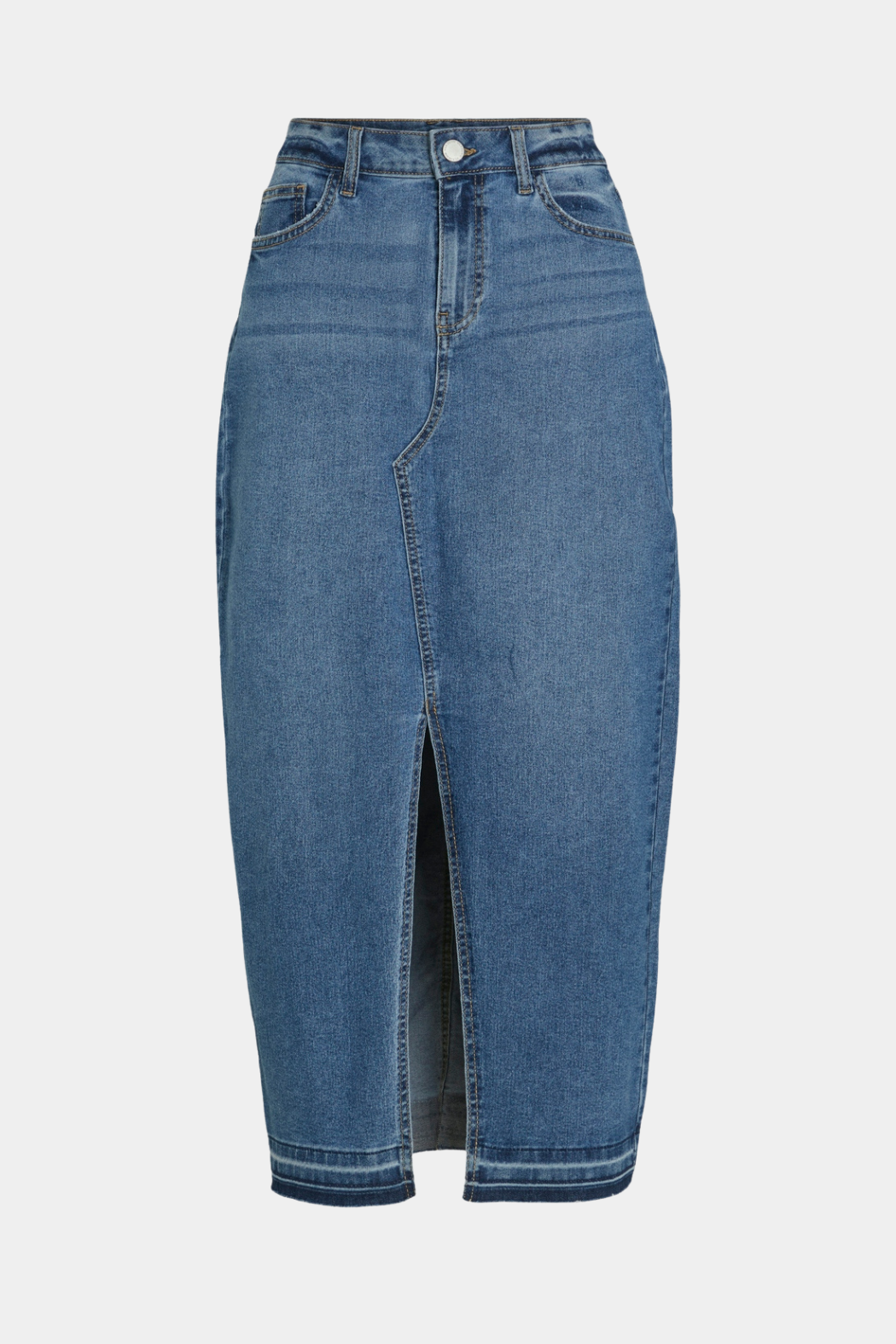 nederdel, cowboynederdel, denimnederdel, skirt, denimskirt, lang, lommer, blå, jeans, fin, smuk, elegant, klassisk, feminin, pæn, rå, cool, sej, unik, musthave, hverdag, fest 