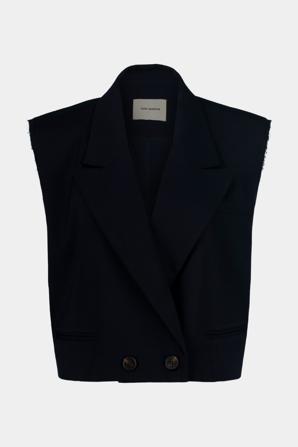 vest, overdel, habit, blazer, blå, mørkeblå, navy, dobbeltradet, finj, smuk, elegant, klassisk, feminin, pæn, rå, cool, sej, unik, musthave, hverdag, fest.