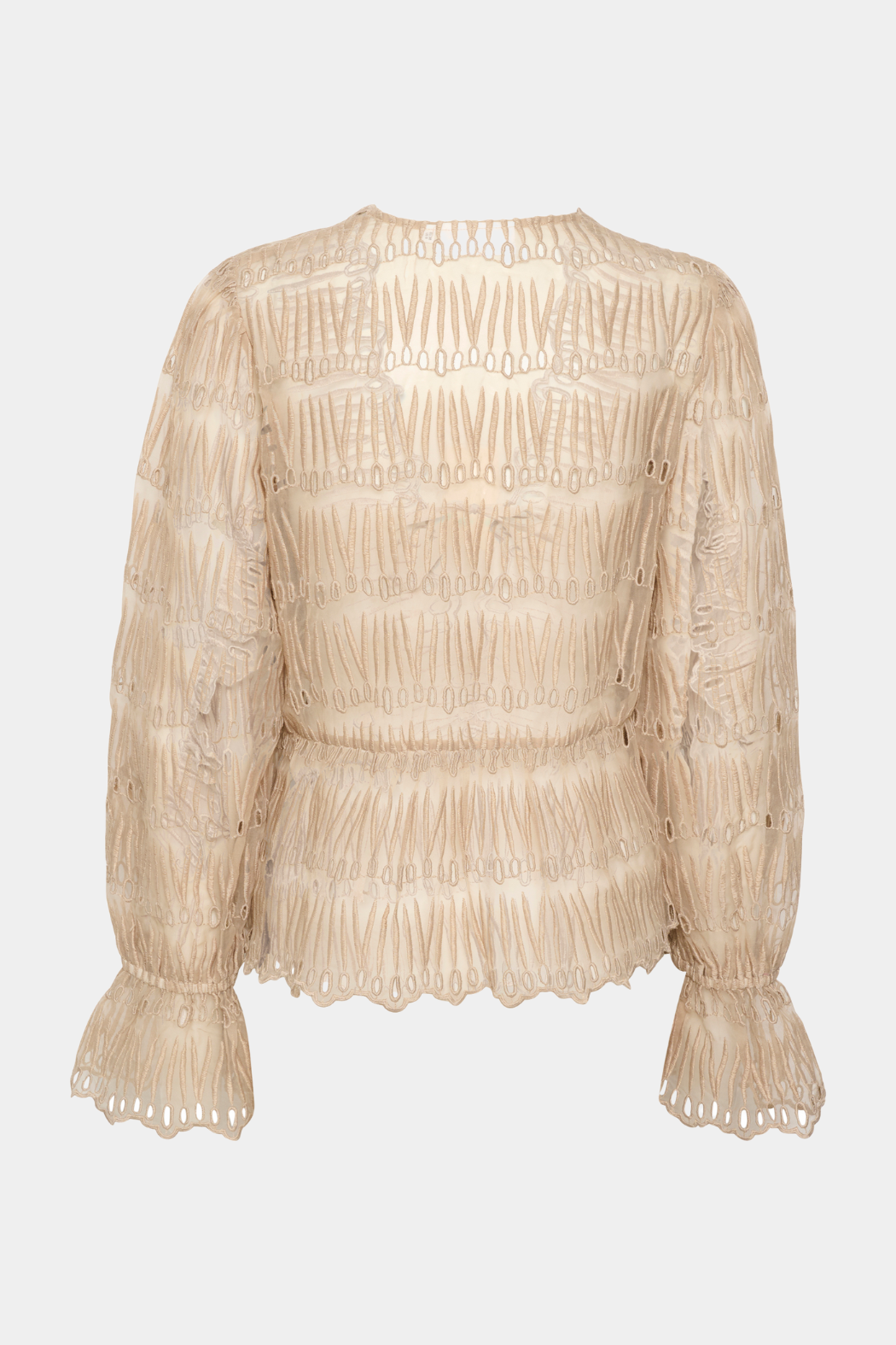 bluse, skjorte, shirt, blonde, blonder, lace, beige, creme, råhvid, bindebånd, bånd, flæser, hulmønster, huller, hul, fin, smuk, elegant, klassisk, feminin, pæn, rå, cool, sej, unik, musthave, hverdag, fest