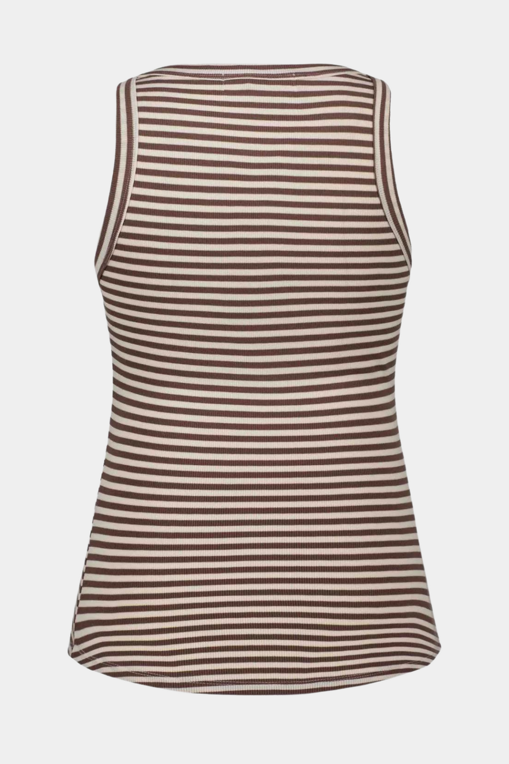 top, tanktop, overdel, striber, stribet, blød, viskose, tætsiddende, fitted, fin, smuk, elegant, klassisk, feminin, pæn, rå, cool, sej, unik, musthave, hverdag, fest