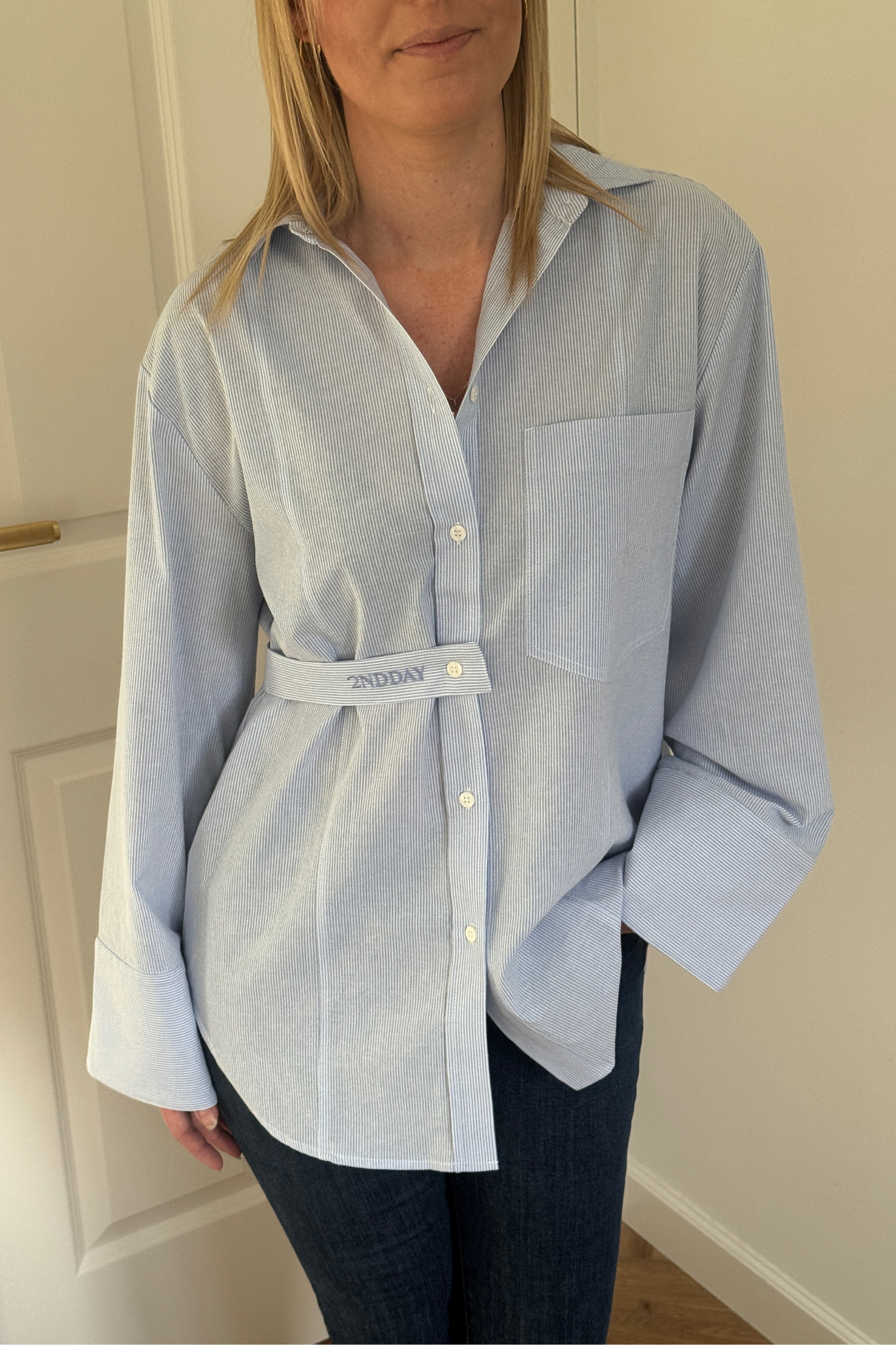 Cassie crisp summer shirting shirt