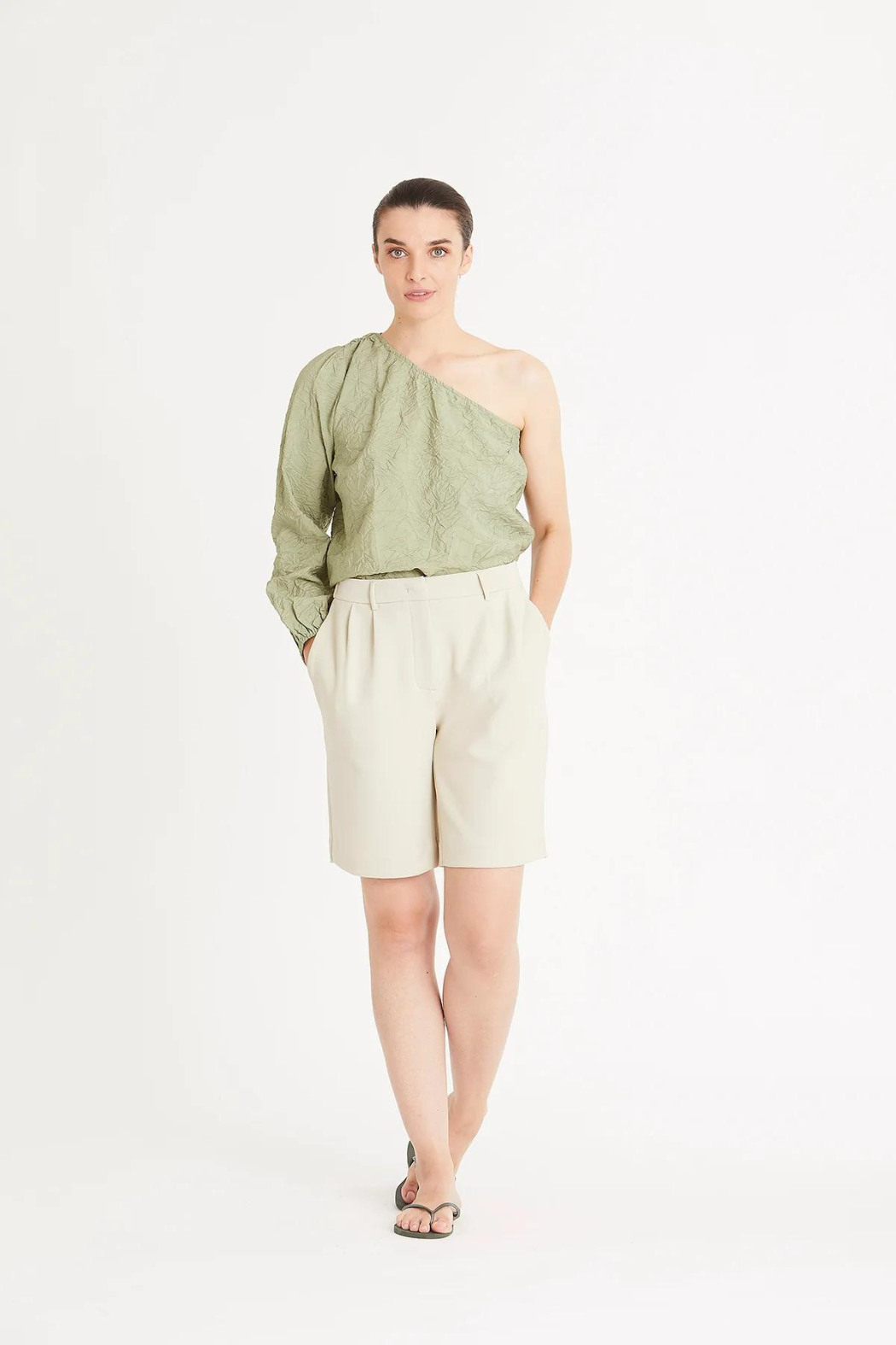 Mea shorts RDF, light olive