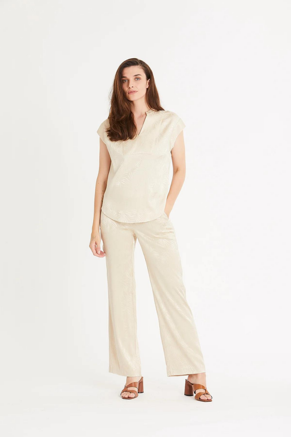 Esme pants RDF, vanilla cream
