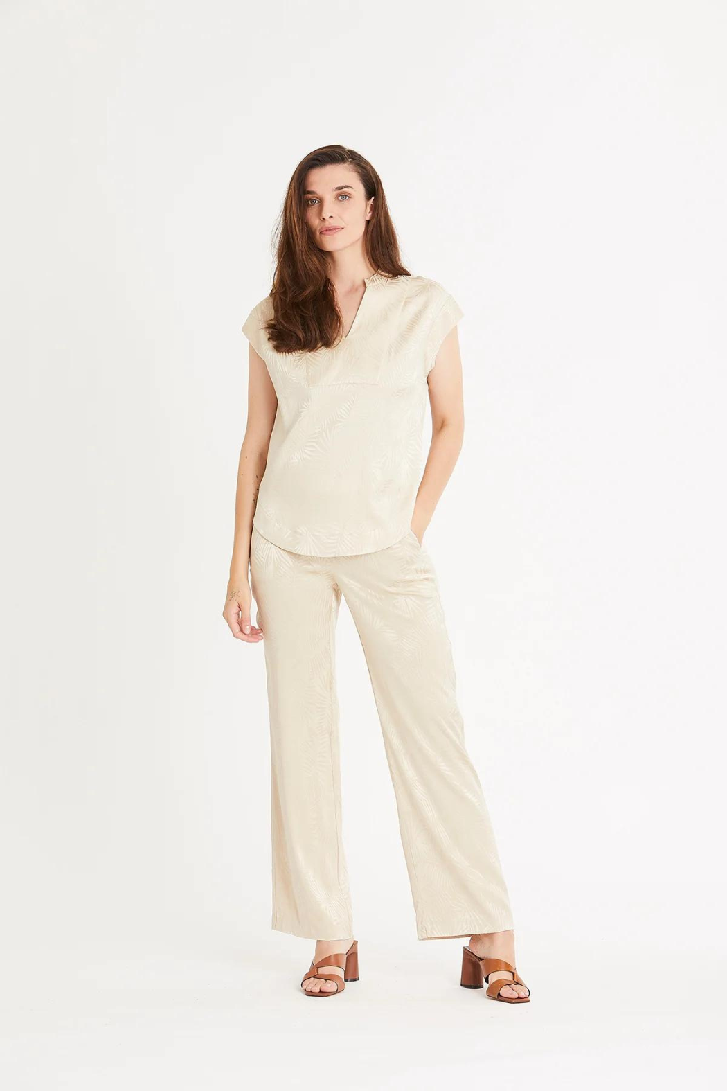 Esme pants RDF, vanilla cream