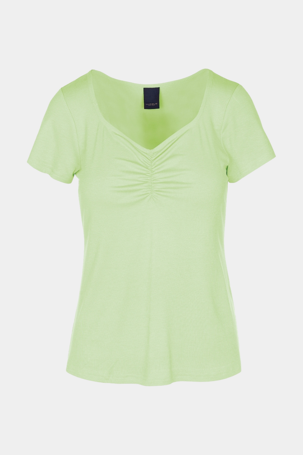 tee, t-shirt, bluse, top, rynk, ærmer, rib, fin, smuk, elegant, klassisk, feminin, pæn, rå. cool, sej, unik, musthave, basis, basic, hverdag, fest