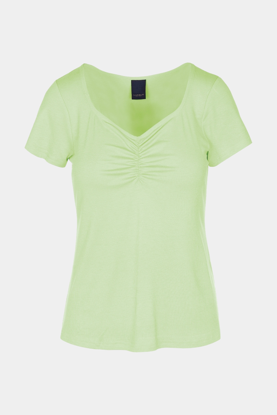 tee, t-shirt, bluse, top, rynk, ærmer, rib, fin, smuk, elegant, klassisk, feminin, pæn, rå. cool, sej, unik, musthave, basis, basic, hverdag, fest