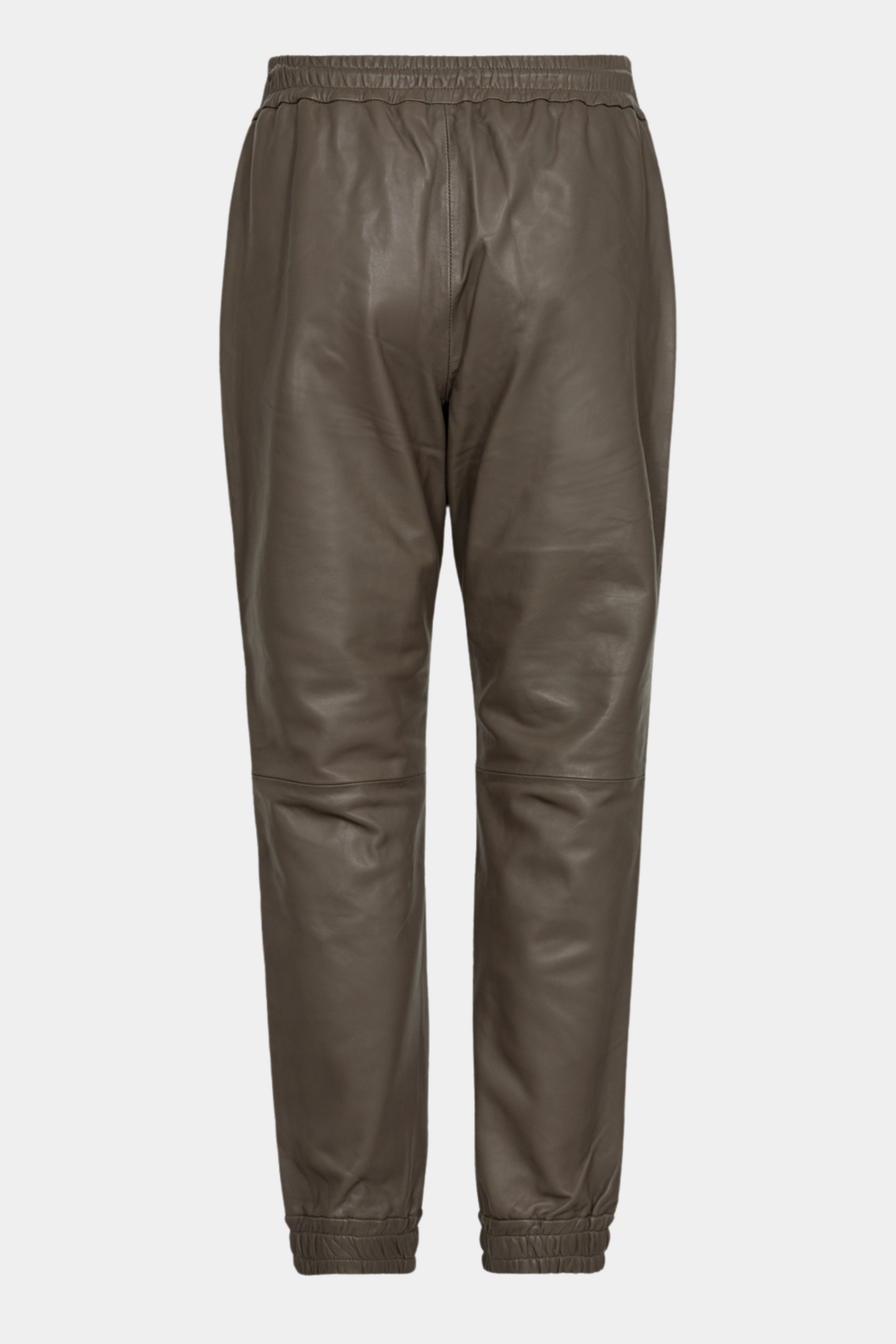 ShilohCC leather joggers, elephant