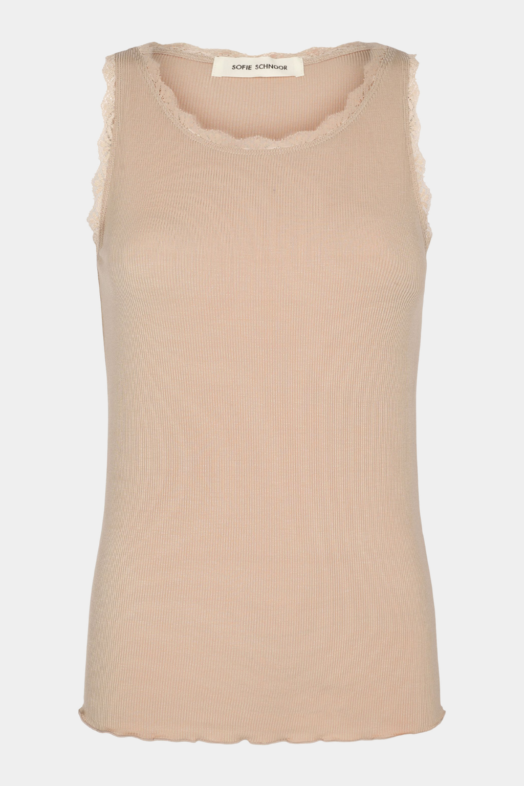 top, bluse, basic, basis, staple, blonde top, nude, hudfarvet, rosa, rose, peach, blondetop, blød, soft, rib, ribbet, stretch, elastik, soft, blød, rosemunde, kvinde, dame, woman