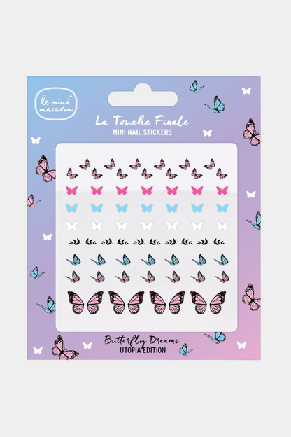 Mini nail art, butterfly dreams