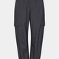 buks, bukser, pants, cargo, cargopants, cargobukser, trackpants, lommer, elastik, grå, mørkegrå, let, fin, smuk, elegant, klassisk, feminin, pæn, rå, cool, sej, unik, musthave, hverdag, fest