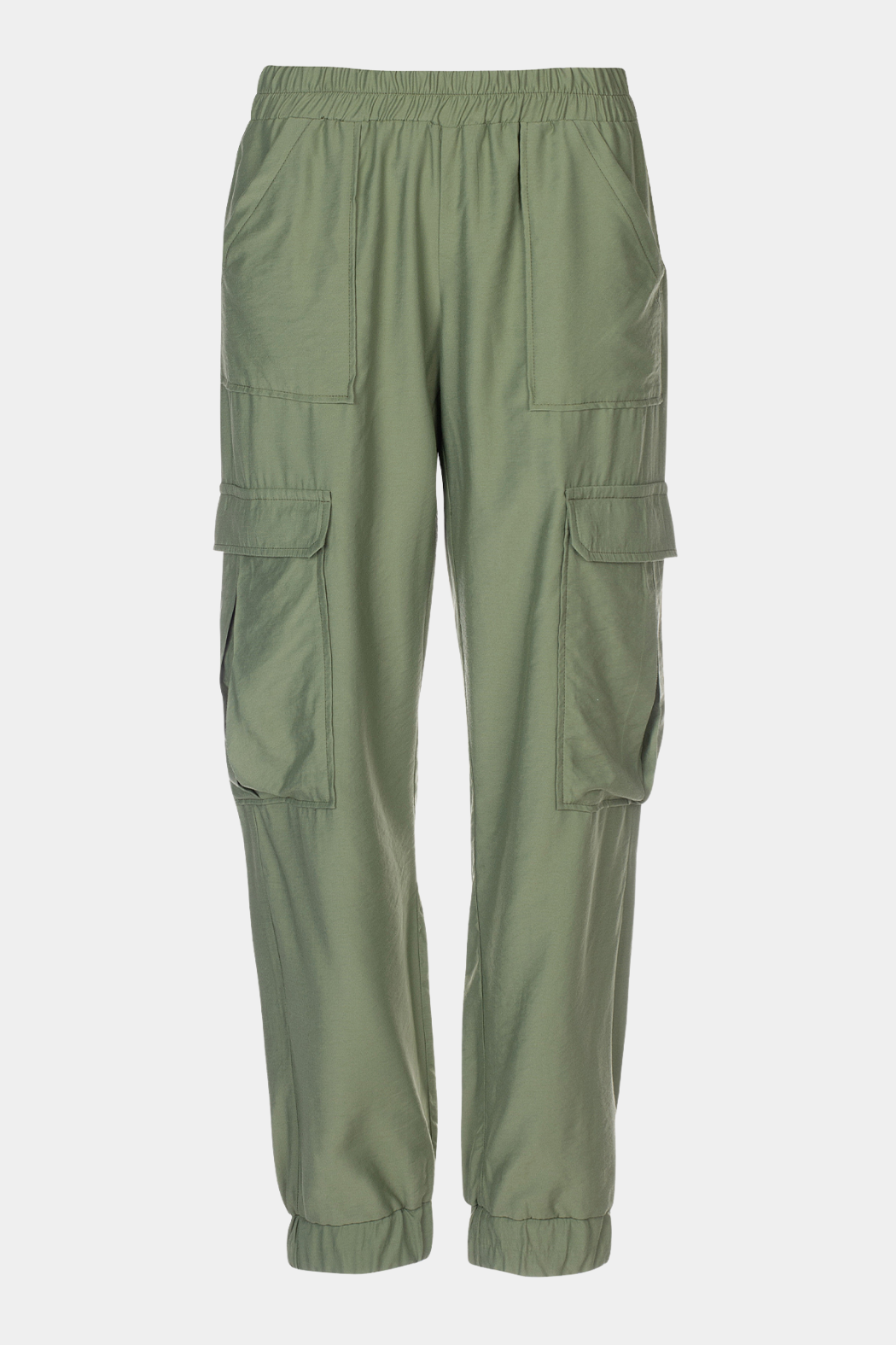cargo, buks, pant, elastik, lommer, rå, cool, grøn, green, olive, oliven, army, sporty, hverdag, kvinde, dame, woman
