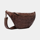 Braid bumbag, brown 15374