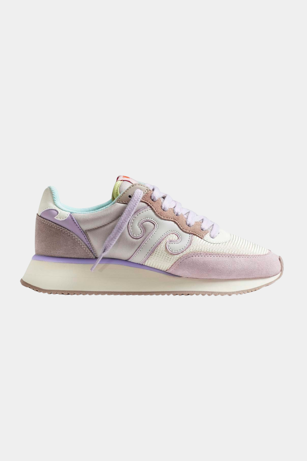 sneaksers. sneaks, kondisko, gummisko, stof, net, blød, soft, skum, skumsål, plateau, memory skum, cool, rå, farverig, risking, suede, lilla. lavendel, pastel, mix, hverdag, cool, rå, kvinde, dame, woman