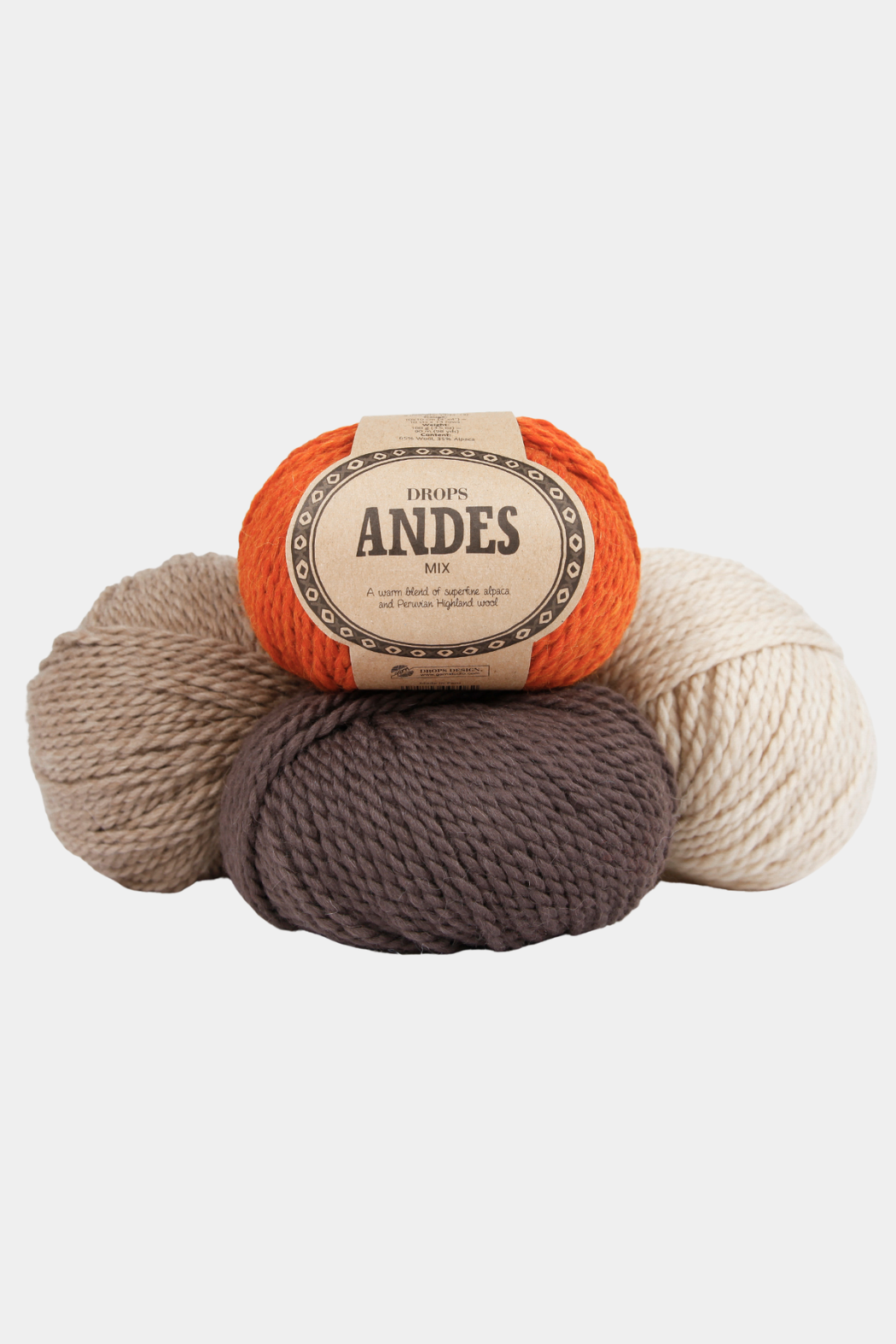 Andes drops garn mode mix strik knit 