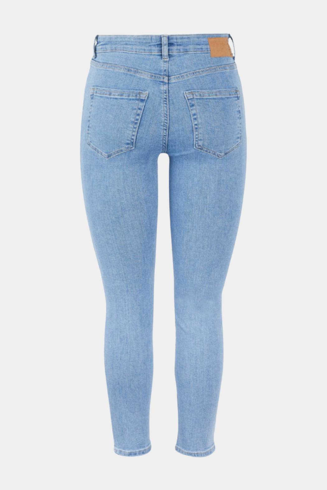 jeans, buks, denim, cowboy, blå, blue, lyseblå, vask, højtaljet, mellemhøje, midwaist, stretchy, elastik, elastan, bløde, soft, hverdag, fest, fin, elegant, feminin, stram, skinny, 