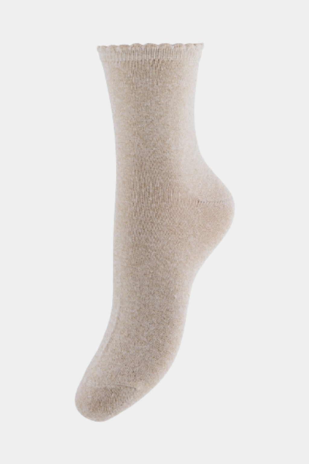 sok, sokker, strømper, socks, ankel, glimmer, glitter, sort, black, beige, creme, råhvid, guld, gold, blød, soft, kradsefri, elegant, fin, feminin, fest, hverdag
