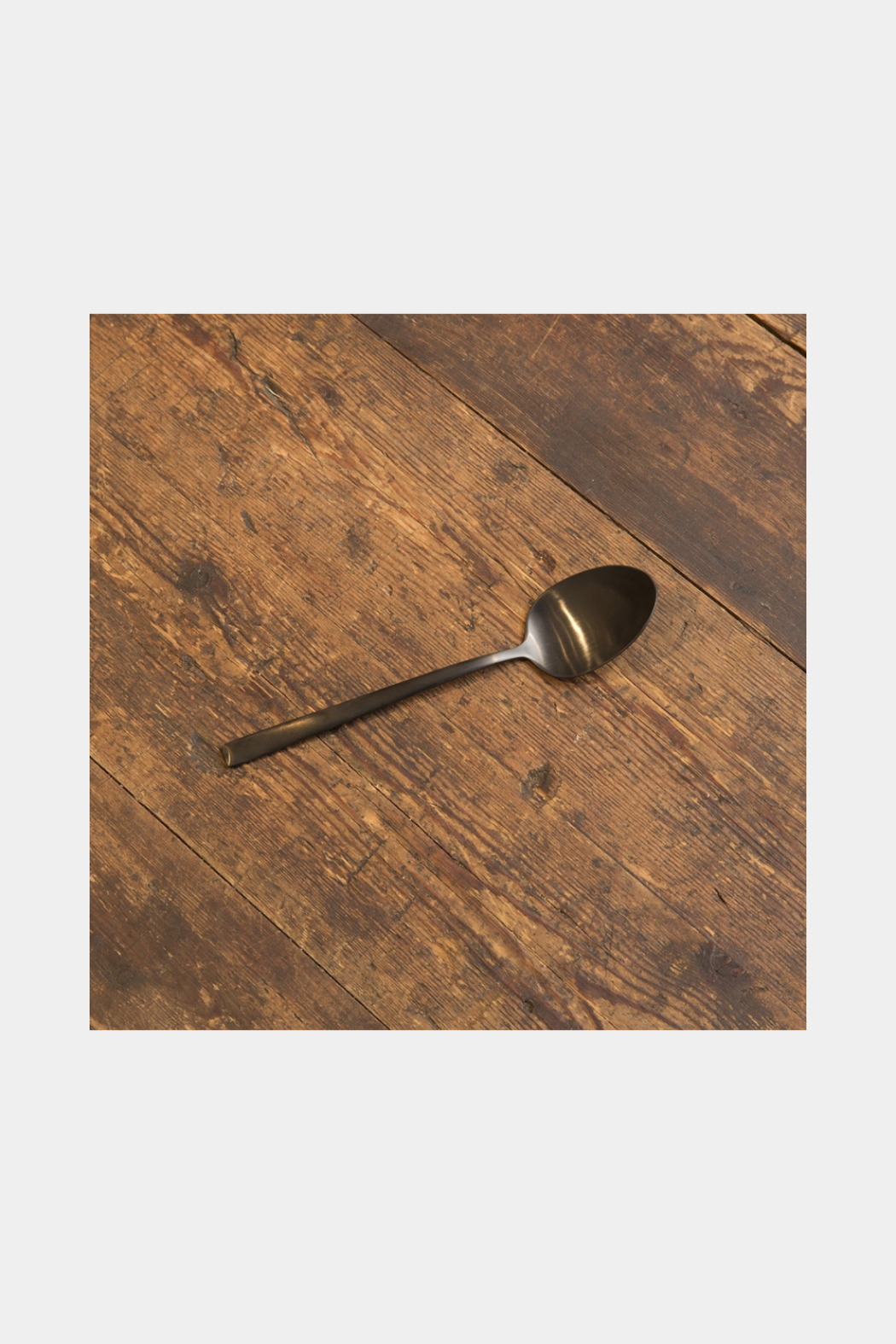 ske, spoon, latte, lang, long, sort, black, oxyderet, bestik, service