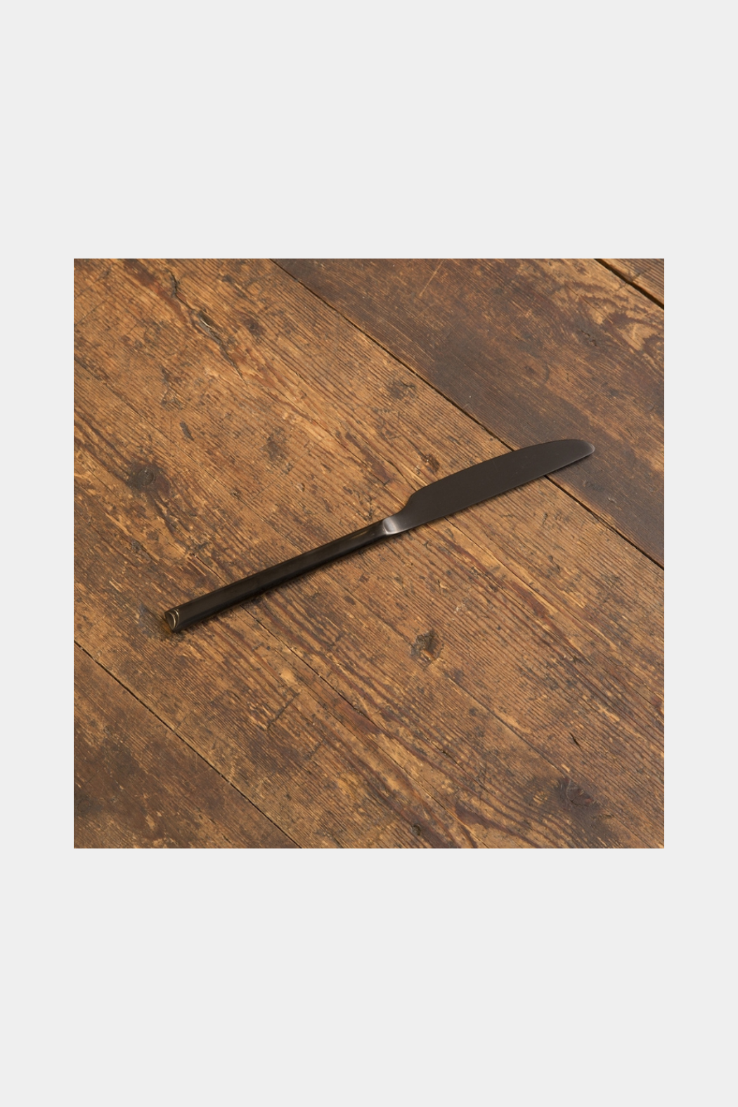 kniv, knife, lang, long, sort, black, oxyderet, bestik, service