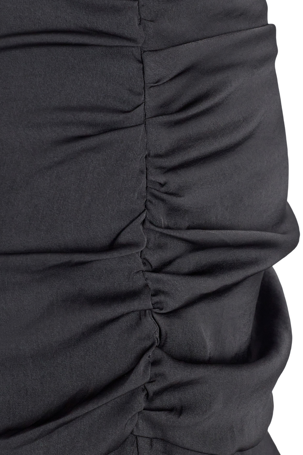 Nederdel, skirt, sort, blank, skinnende, satin, silke, shiny, sort, fin, smuk, elegant, klassisk, feminin, pæn, rå, cool, sej, unik, musthave, hverdag, fest