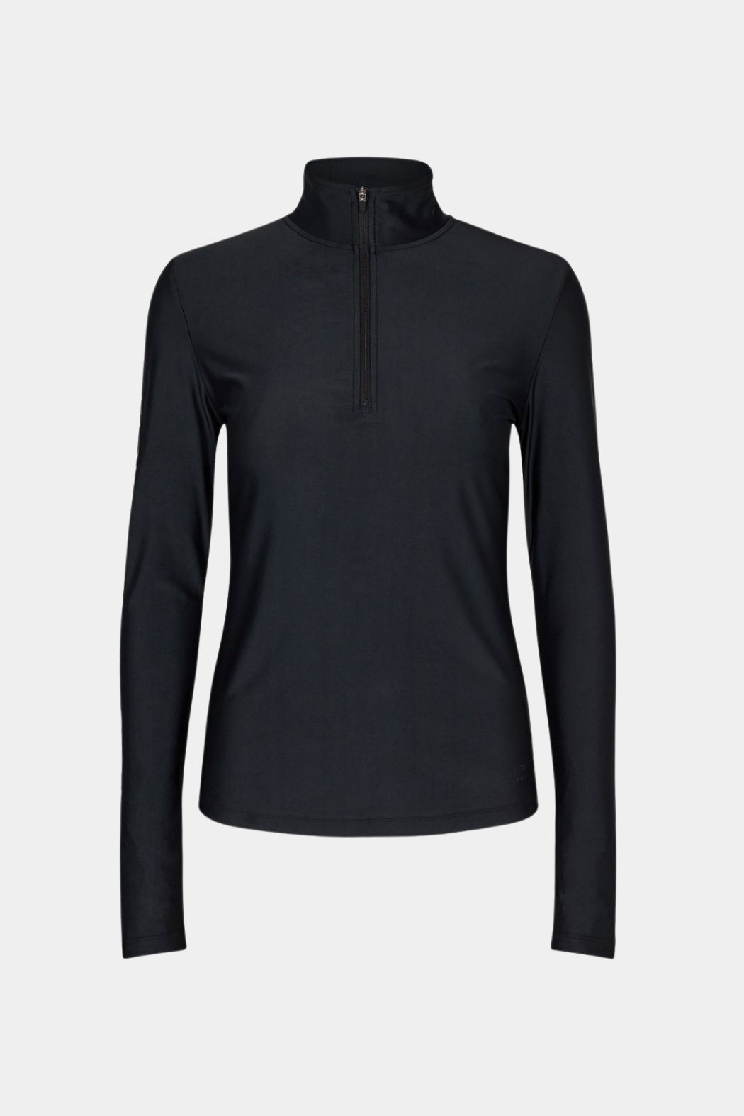 bluse, blouse, træningsbluse, træning, fitness, motion, sort, tryk, schnoor, sport, sporty, lynlås, fin, smuk, elegant, klassisk, feminin, cool, rå, sej, pæn, musthave, basis, basic, hverdag, 