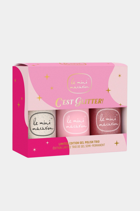 C'est glitter, gel polish trio (limited edition)