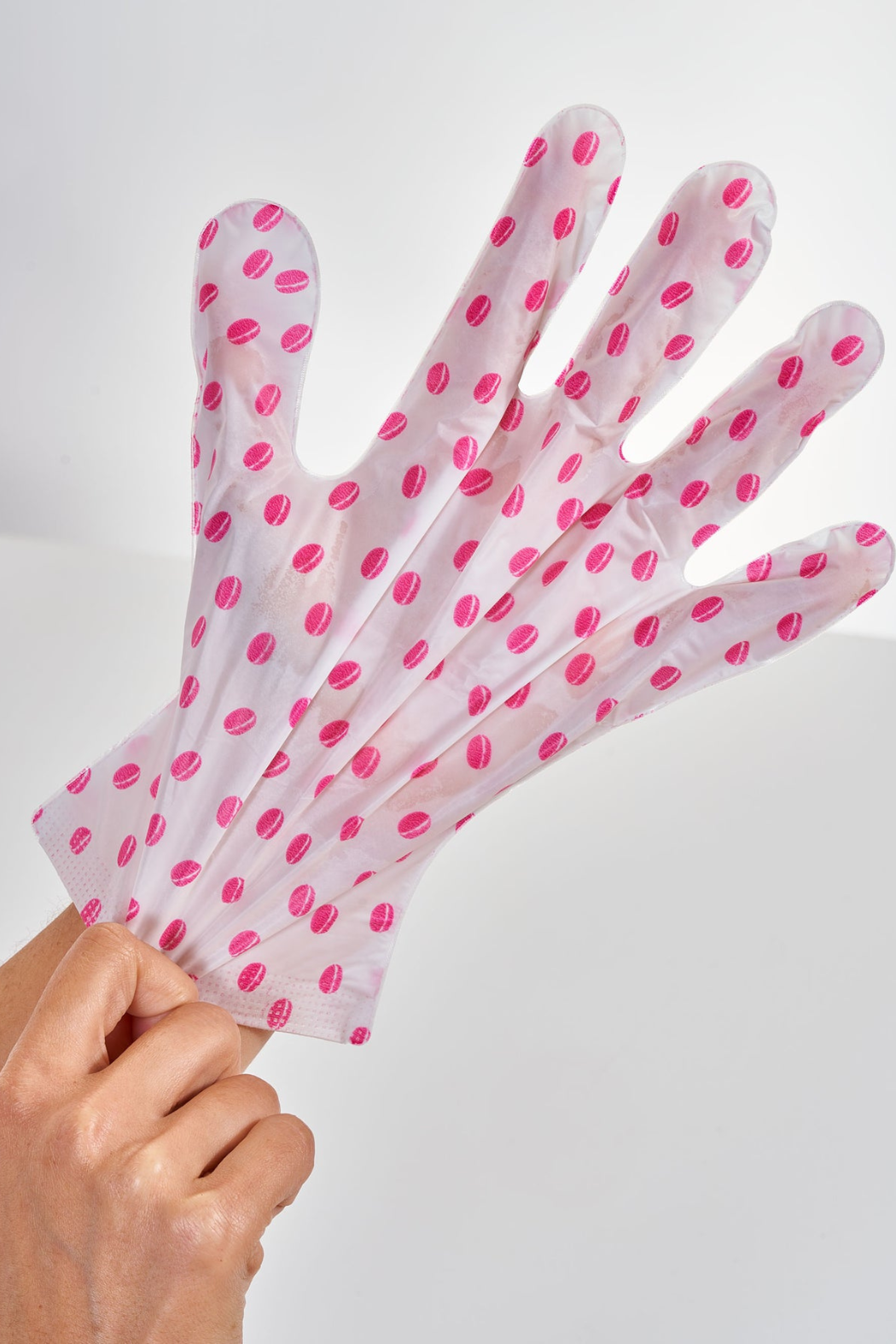 Hand mask, vanilla/almond